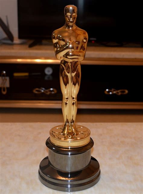 academy award replica trophy|oscar full size.